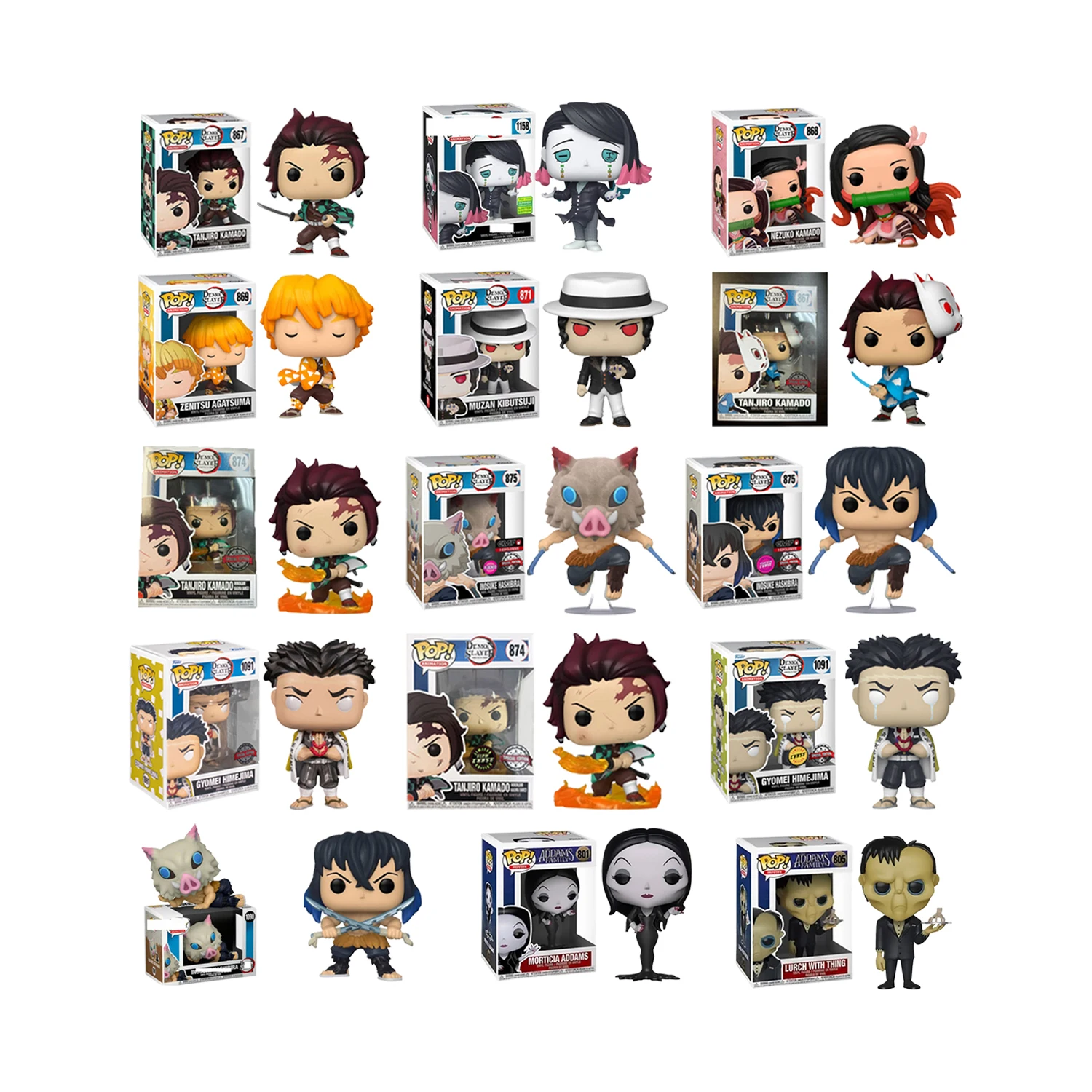 Лидер продаж оптовая продажа Funko pop японская Коллекция аниме призрачное убивающее лезвие PVCmodel игрушка с защитные фигурки