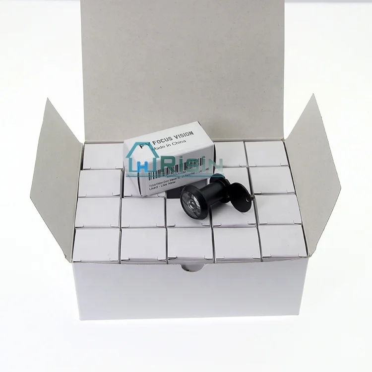 180 Degree Brass  Door Viewer with Cover