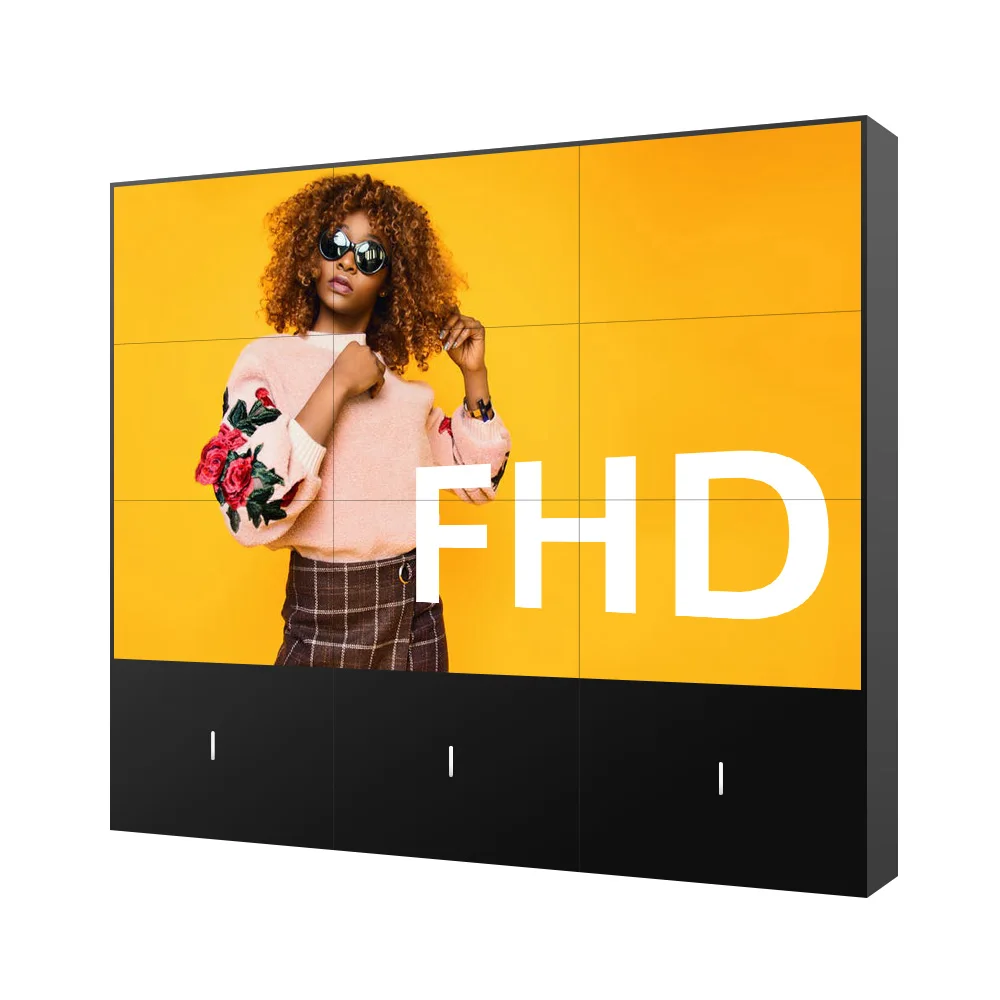 Factory Price Wholesale Curved Lcd Controller Board Video Wall Panel Display Led