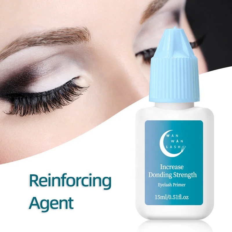 custom collagen easy wrap balancing lash toner and eye lashes extension primer glam 15 ml/pre-treat eyelash extension primer