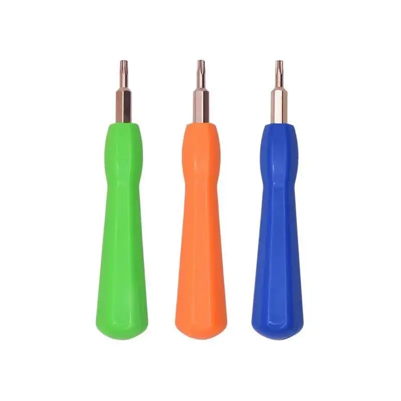 Durable Exchangeable Portable Mini Double-end Prime T6 TR15 Torx Ring Door bell Screwdriver Tool Kit