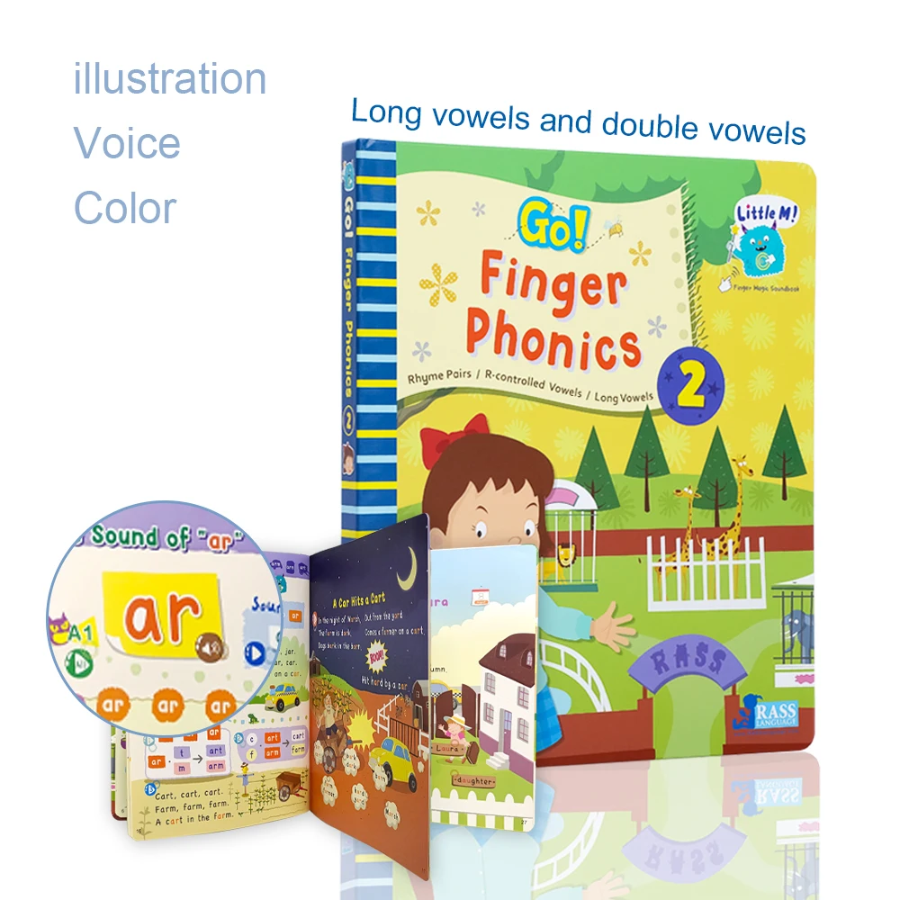 Высококачественная детская звуковая книга с алфавитом для обучения детей Алфавит Книга с алфавитом для рисования