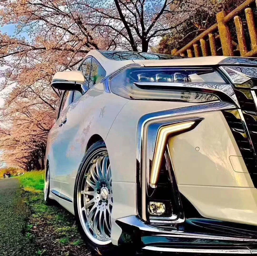  Автомобильные аксессуары MAICTOP передняя светодиодная фара поворотная для ALPHARD/VELLFIRE 2015-2021 3