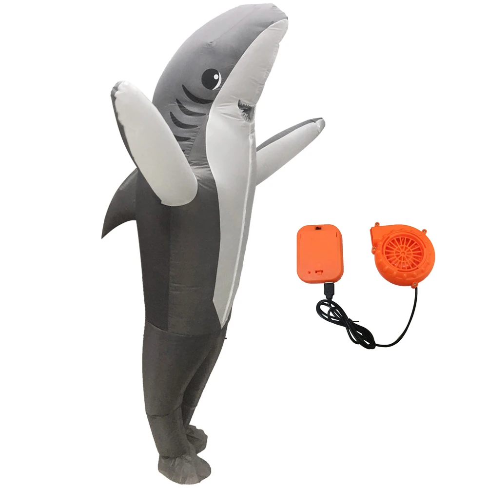 Необычный надувной костюм Динозавр для верховой езды, Раптор, воздушный надув, роскошный костюм на Хэллоуин, талисман