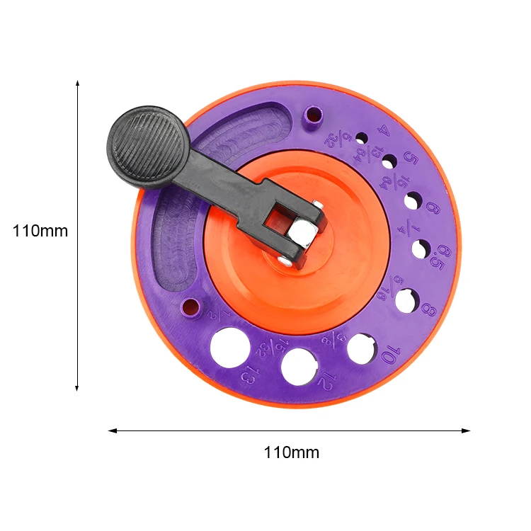4-12mm Ceramic Tile Glass Opening Hole Locator Diamond Opening Positioning Guide Drill Bit Guide Hole Clamping Range Drill Guide