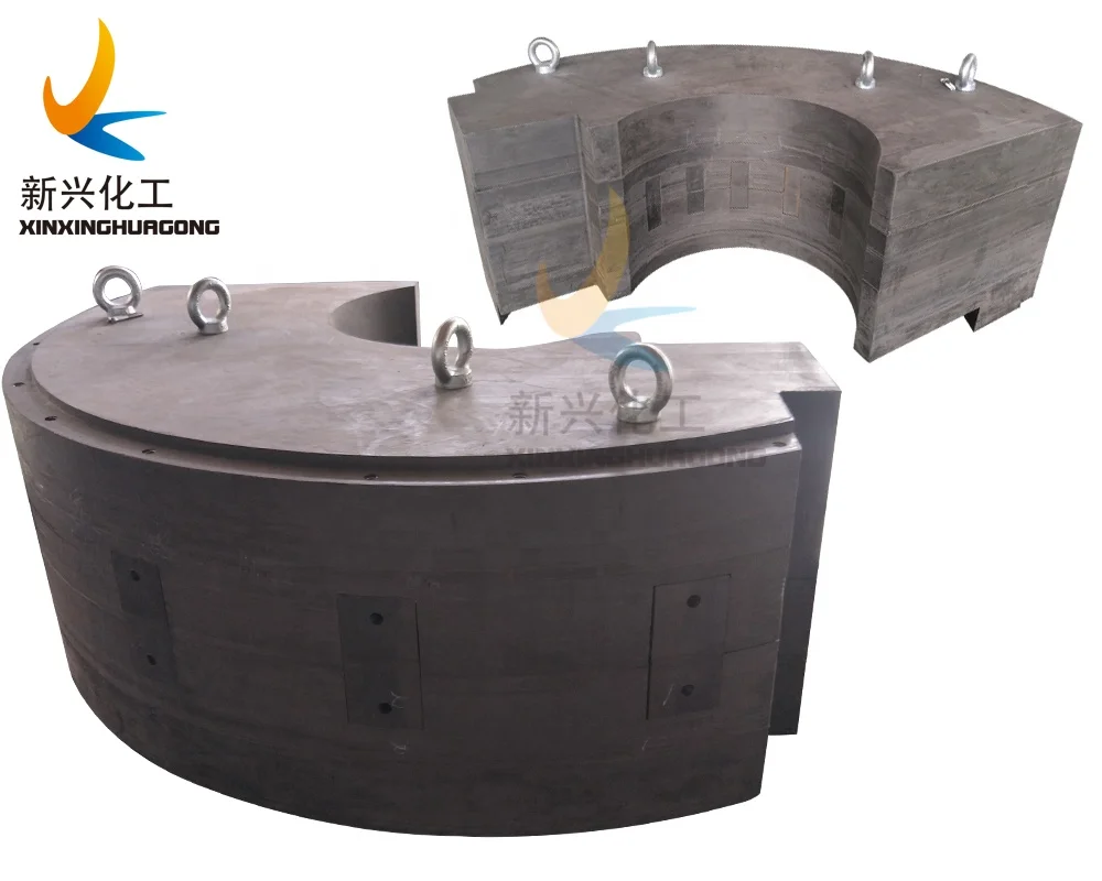 Radiation protection of X-ray and gamma rays UHMW-PE Borovaya board