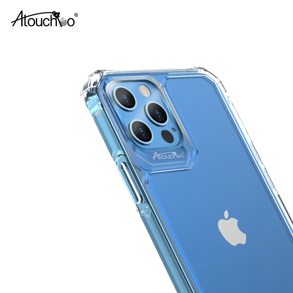  Atouchbo новейший дизайн Кристалл бриллиант ТПУ + ПК Анти-взрыв для iPhone 13 Pro Max mini ударопрочный чехол