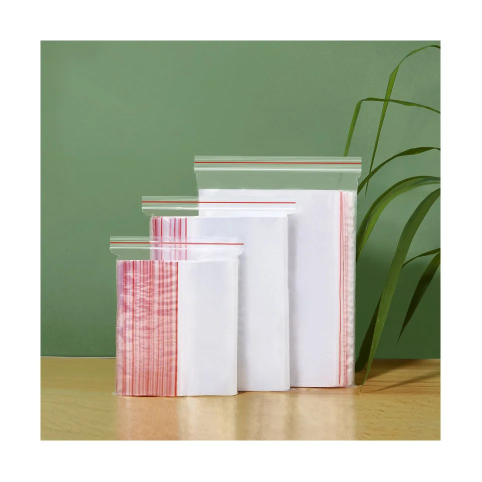 Custom Clear Candy Recyclable Oppbag Packaging Clear Plastic Self Adhesive Seal Opp Bags For Clothing Garment