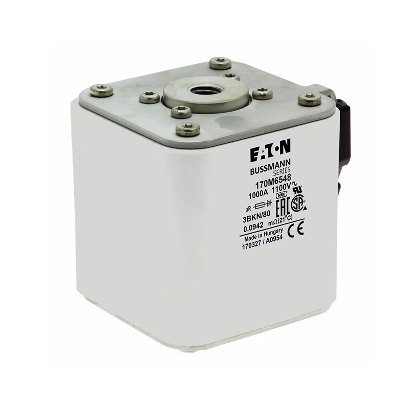 In Stock Fast Shipping 1000A 690V 170M6548 Bussmann 170M SeriesFuse High Speed Square Body Fuse