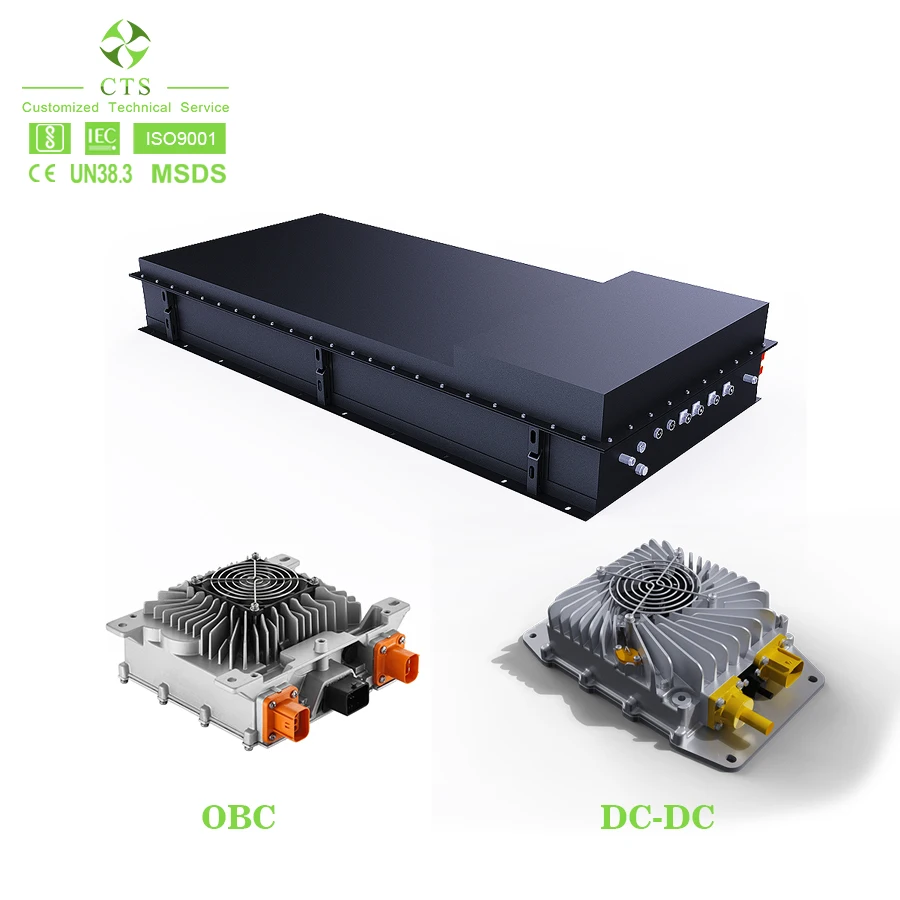 CTS  400V/500V 200KW/400KW LiFePO4 Lithium Battery Smart BMS Liquid Cooling OEM/ODM Truck/Forklift/Boat