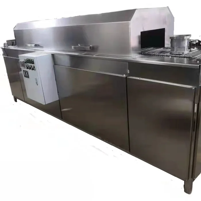 Preferential price DC-QXJ conveyor type Crayfish lobster seafood bubble cleaning machine