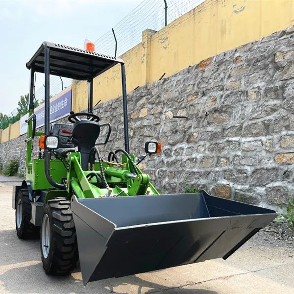 Небольшой погрузчик по низкой цене 400 кг 600 четырехприводный Электрический мини-погрузчик