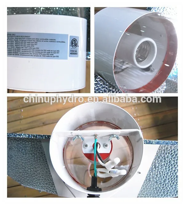 
Chin-up DE 8 Cool Tube Air Cooled Double Ended Aluminum Reflector 