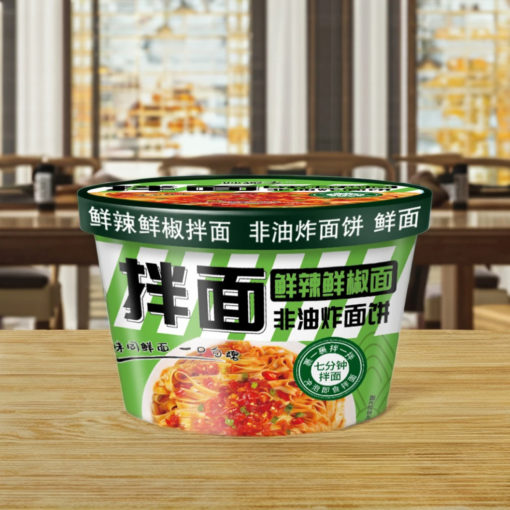 Wholesale Kitchen Prefabricated Fast Food Fresh Chilli Noodles For Weeknight Family Meals For Chain Store
