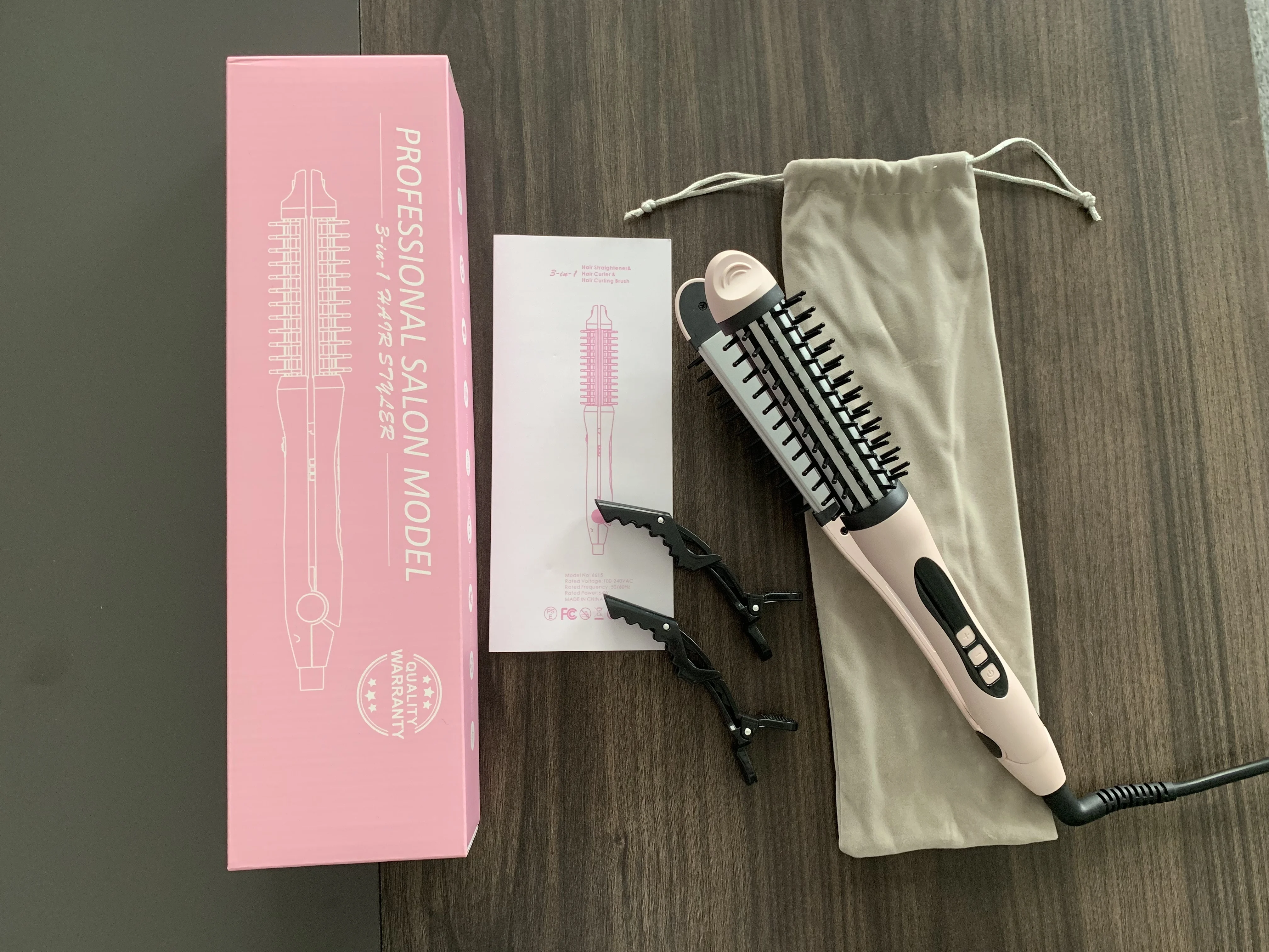 MengYu Hot Sales Hair Straightener ceramic flat iron 2 in 1 hair straightening and curling iron