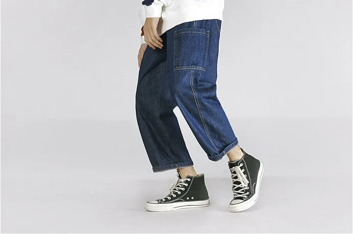 Customized Casual Mens Jeans Trousers Blue cotton jeans