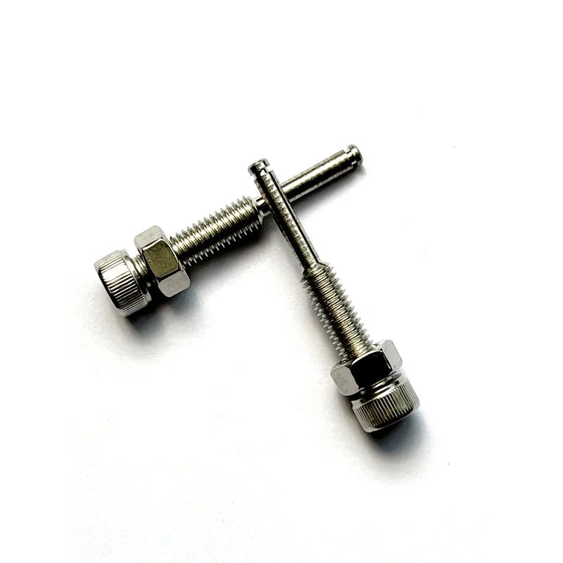 Luckyway Custom Aluminum BMX Alloy Chain Tensioners Factory Screw & Bolt for Bicycle Parts