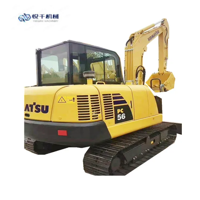 USED KUMATSU PC56-7 CRAWLER EXCAVATOR IN GOOD CONDITION AND LOW PRICE HOT SALE