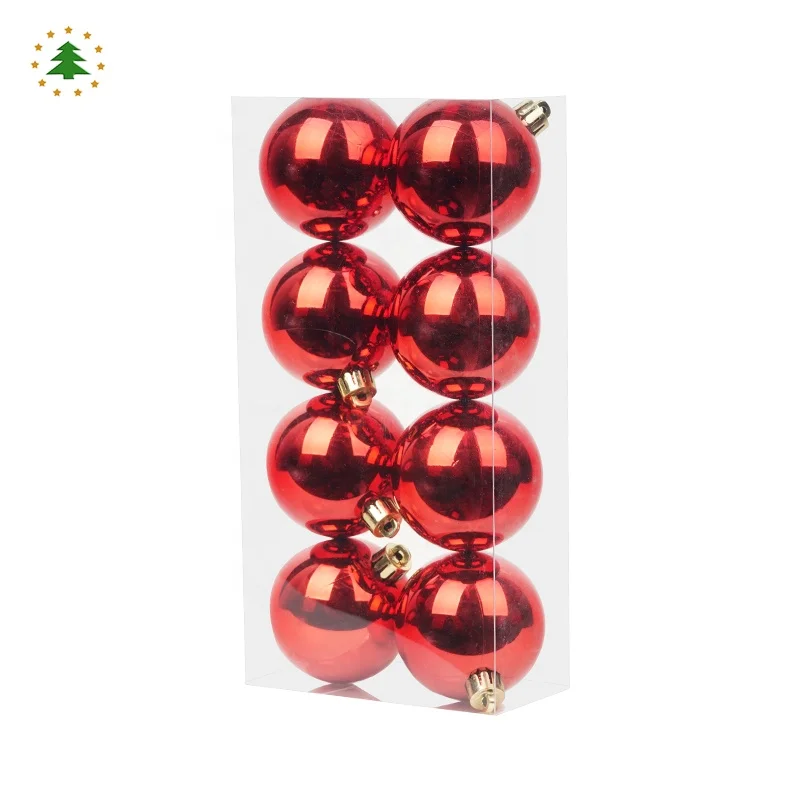 Wholesale price german christmas interior hanging decoration plastic ball