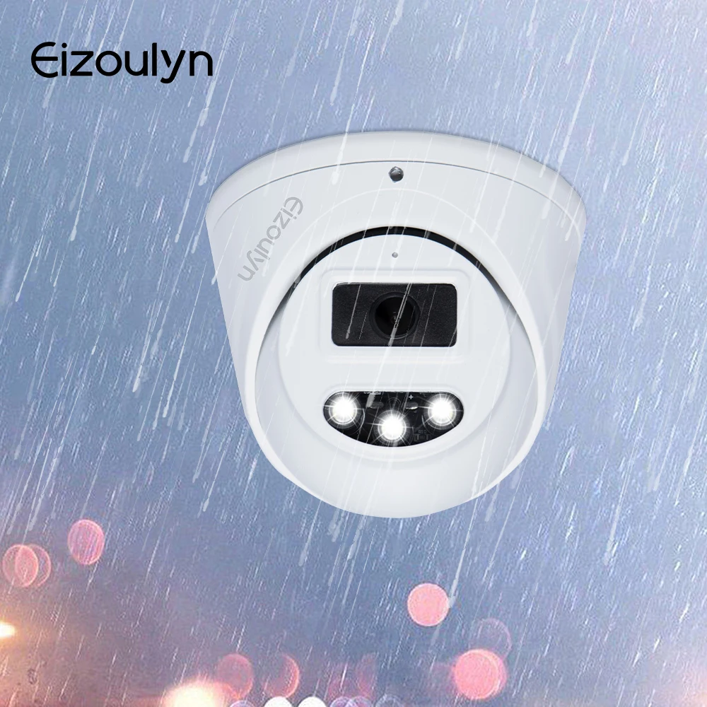 Eizoulyn Ultra HD 4K Nvr 8 channel Camera AI Home Camera CCTV IP Poe Surveillance Camera System 8Channel 8MP Poe Nvr Kit system