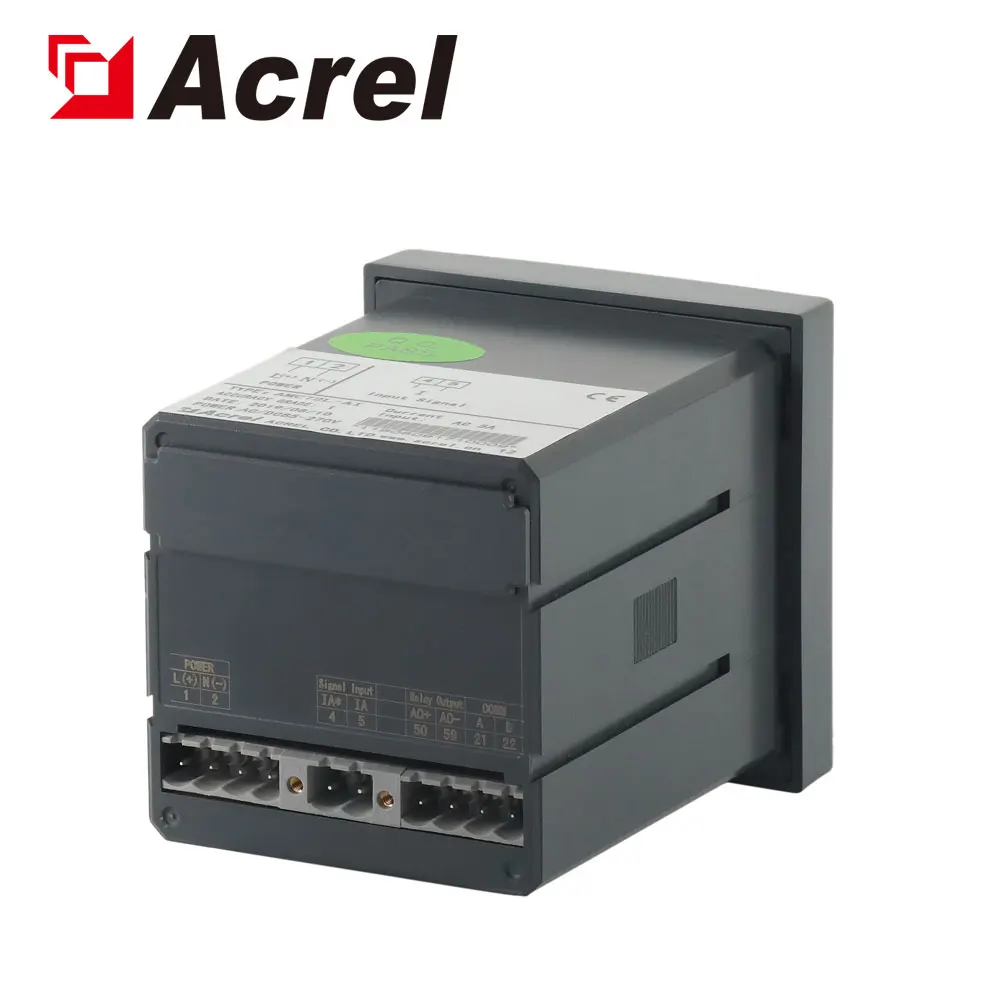  Acrel AMC72L-AI однофазный цифровой ЖК-дисплей Смарт переменного тока Амперметр 72*72 щитовой измерительный
