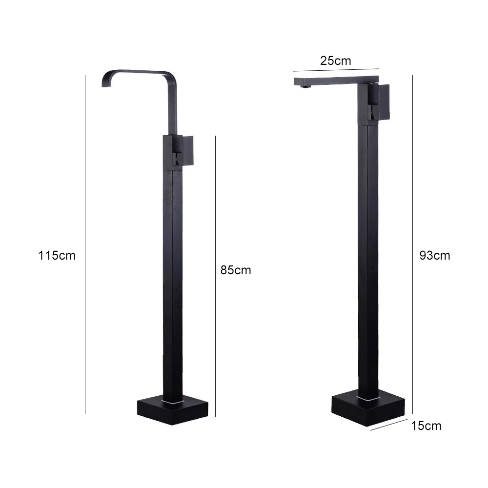 Freestanding Bath Tap Freestanding Shower System Bathtub Faucet Free Standing Bathtub Tap Floor Mounted Faucet Shower Mixer Tap