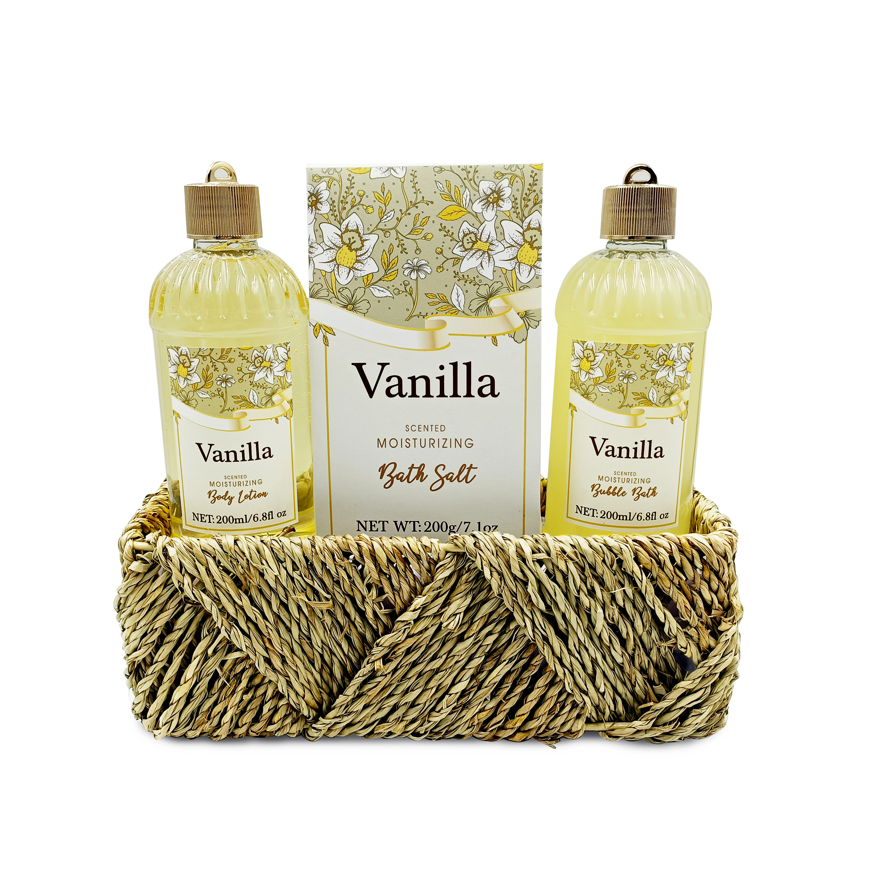 OEM/ODM Vanilla Blush Beauty Natur Vegan Body Cream Set for Women