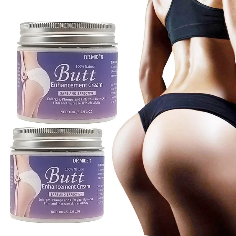 High Quality Best plant extracts 100% natural Women Hip Lift Up Cream Organic Side Free Effects Massage Butt Enhancement Cream