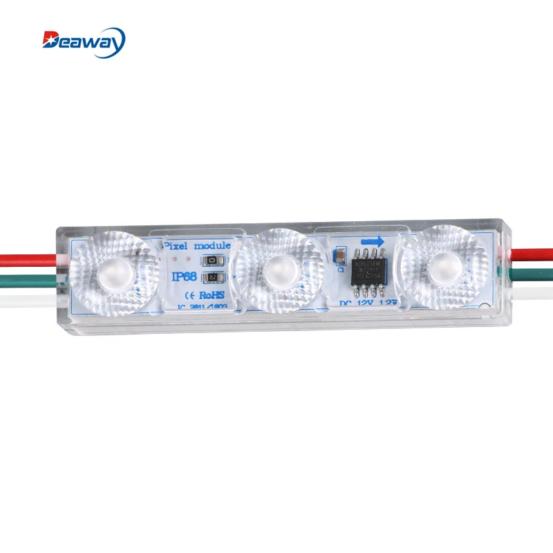 IP68 Digital lights colorful china manufacturer flashing dc12v full color  led module