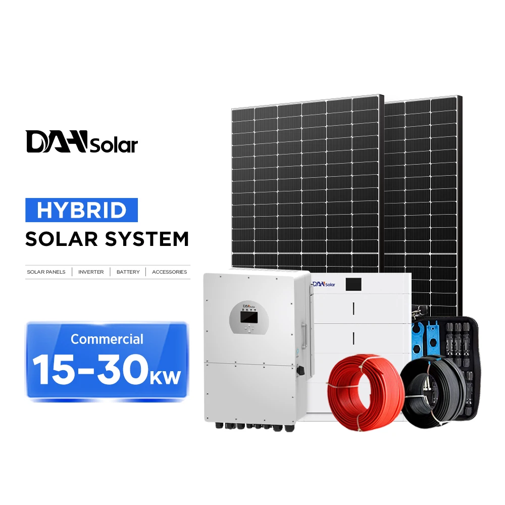 Solar Hybrid Energy System Full Set 10000W 8Kw 10Kw 20Kw Solar Energy System Complete Kit Home