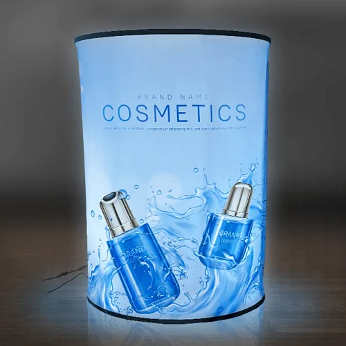 Foldable Table Display Promotion Exhibition Reception Pop Up Counter Promotion Counter Booth Light Box