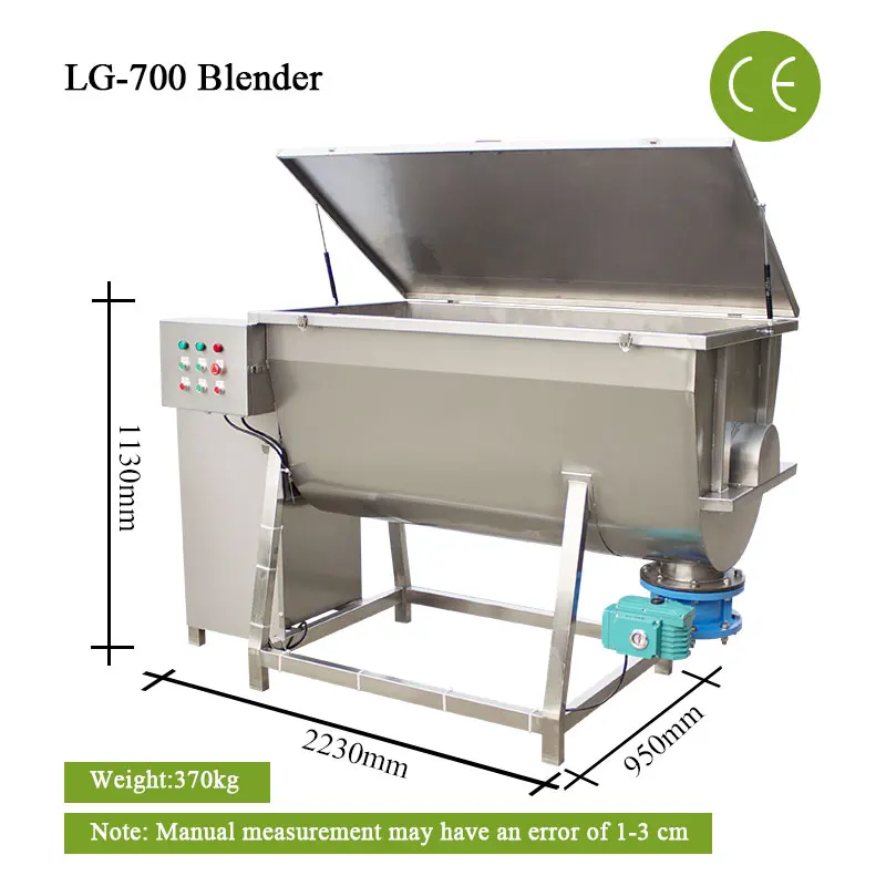 commercial Dry Powder Mixer 304 Stainless Steel Vegetable Fruit Powder Mixing machine