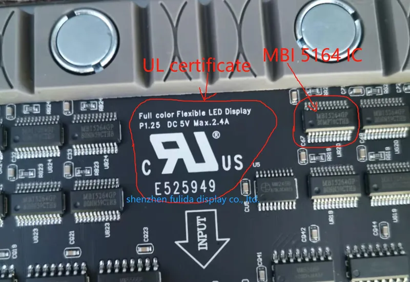 flexible led modules P1.5 P1.8 P1.875 P6 Indoor Led Display Video For Advertisement Led Display Screen Video Wall