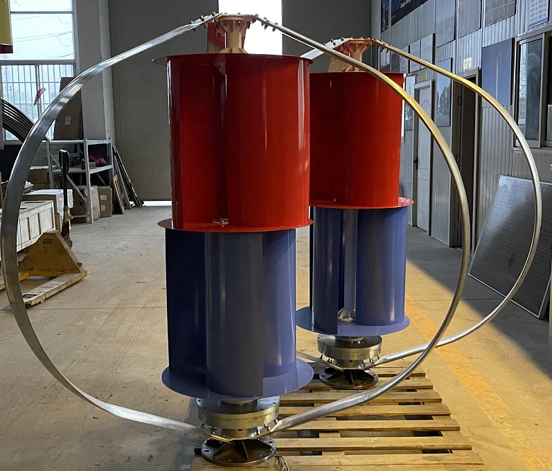 New Design 12V 24V 48V Wind Generator Q Type Vertical Axis Wind Turbine 1KW 2KW 5KW