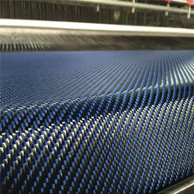 Professional carbon kevlars fibre aramid fiber hybrid fabric with high quality