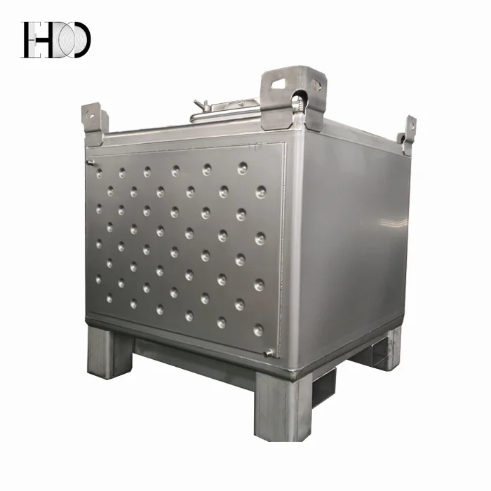 Wanlong 130gal Square IBC Tote Tank  Dangerous Liquids Storage tank