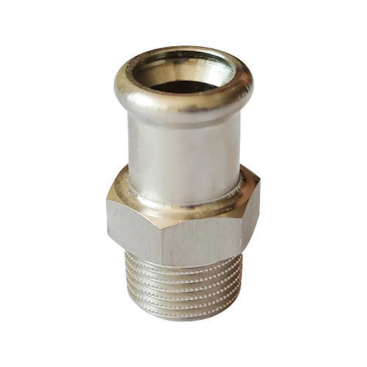 Steel Pipe Fittings Threaded Pipe Nipples Long Barrel BSP Threading Barrel Nipple Fitting