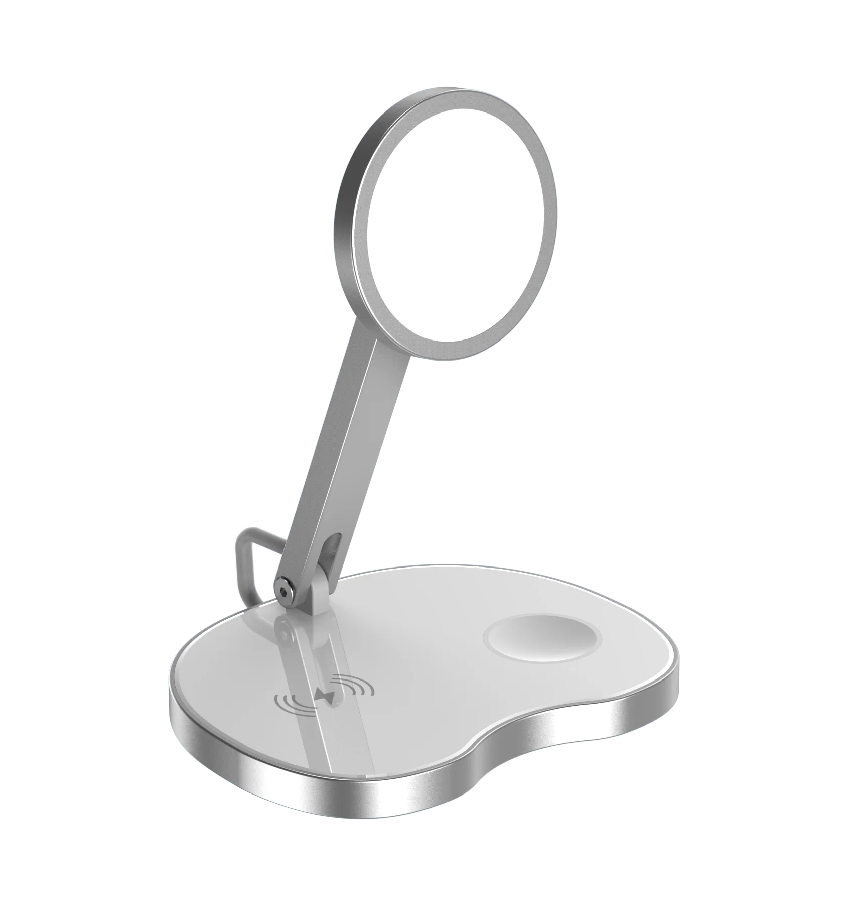 
Новинка 3 в 1 алюминиевое магнитное Беспроводное зарядное устройство 10 Вт 15 Вт алюминиевое магнитное Беспроводное зарядное устройство 