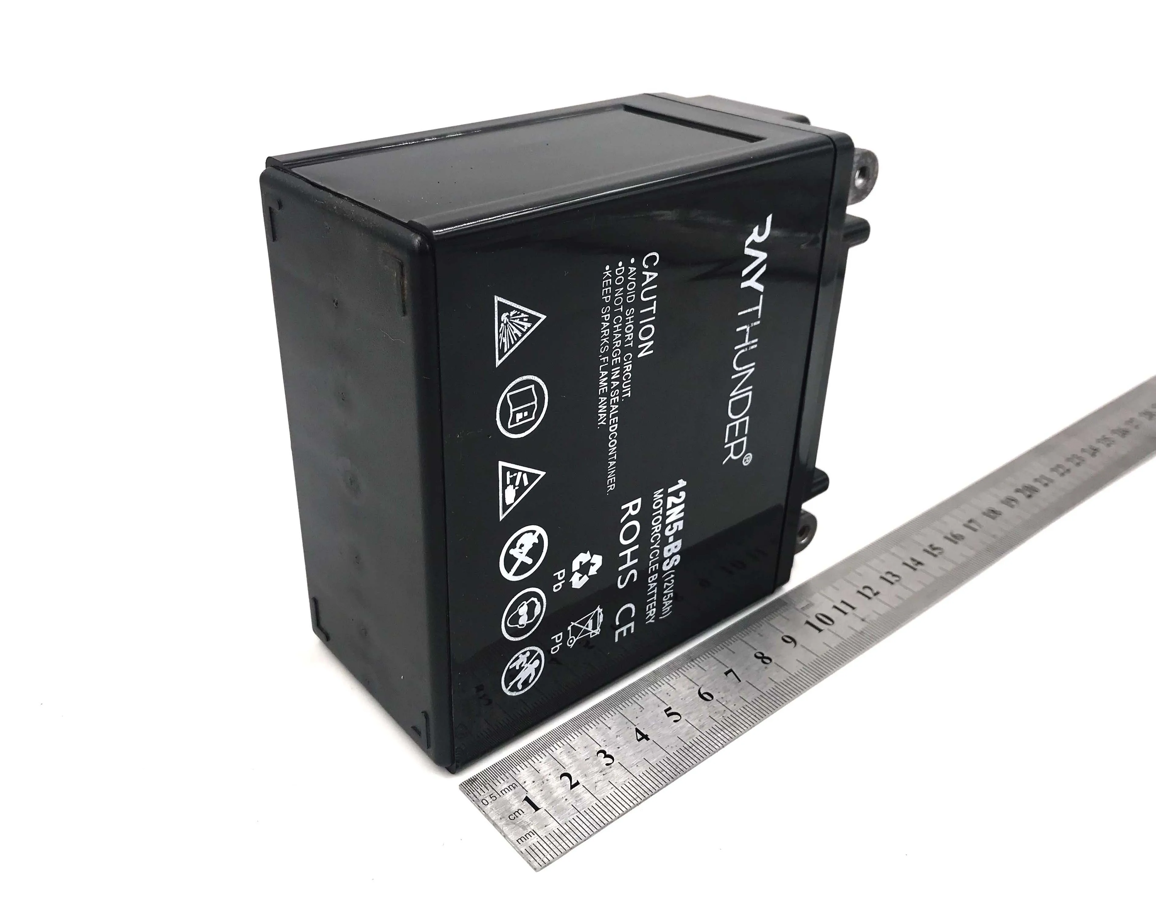 Safe and reliable motorcycle 12N5-BS battery for motorcycle parts