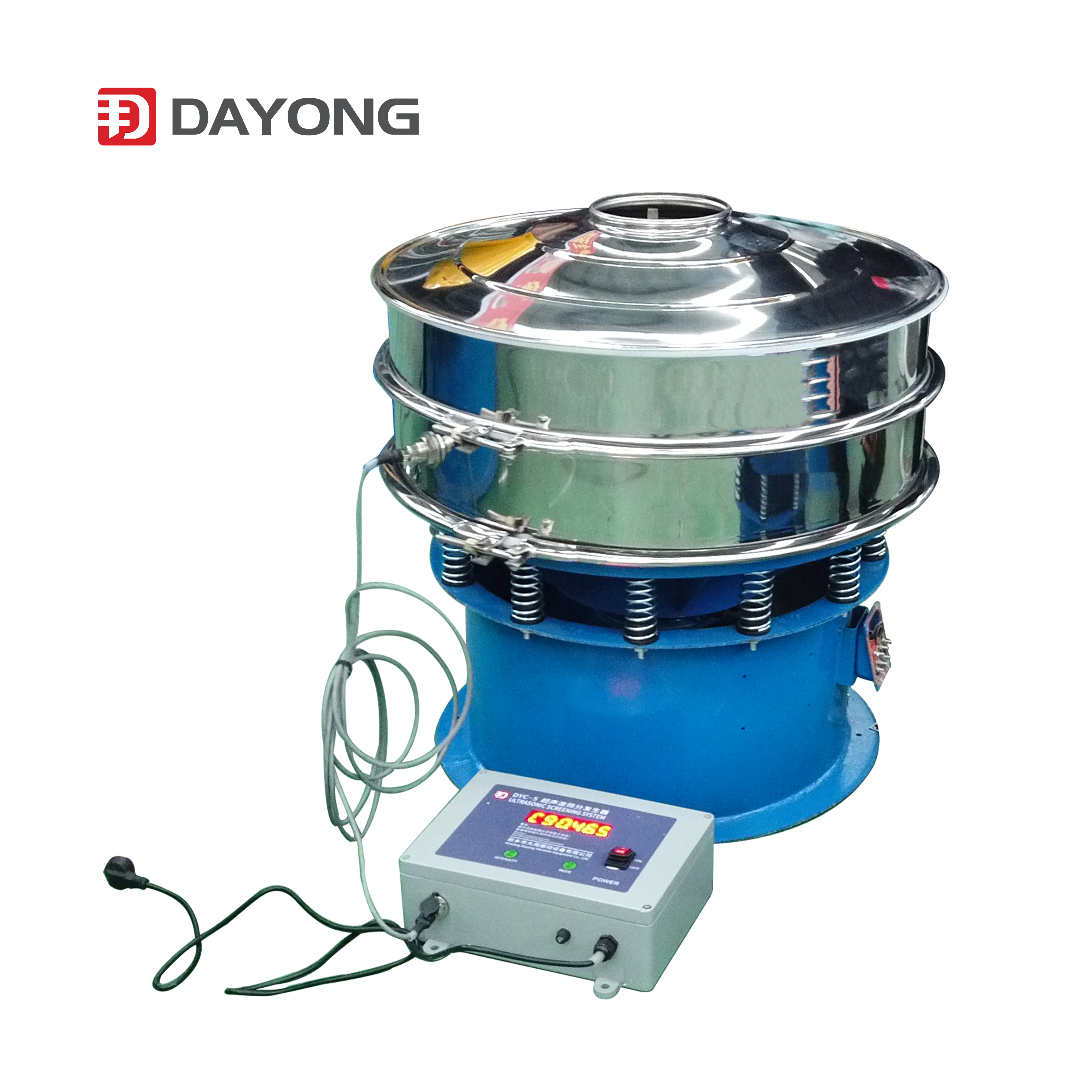 Ultrasonic Rotary vibrating sieve filter separator machine