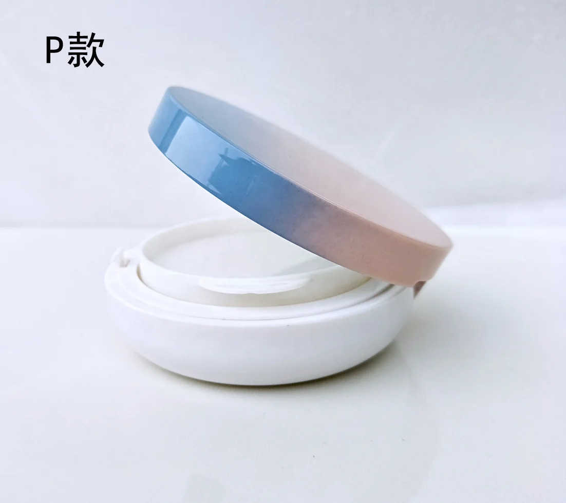 Custom Logo Empretrouare Compact Powder Container Blush Shading Powder Highlighter Makeup Compact Case Cosmetic PS Loose Powder