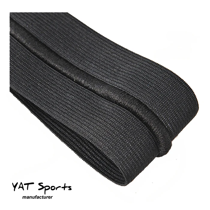 Hot selling adjustable drawstring elastic band soft good stretch 4cm wide pants shorts waist band