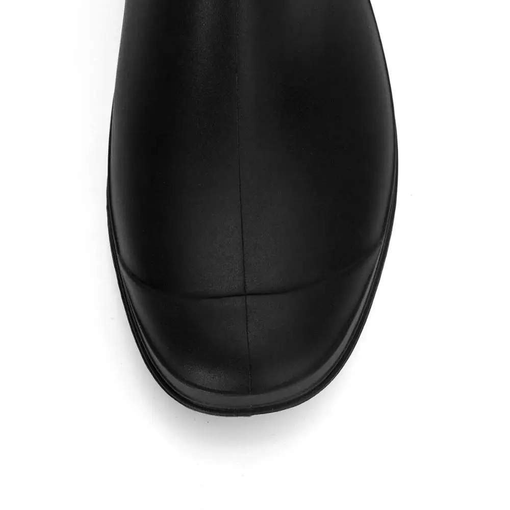 Customized Comfortable High Knee PVC Ladies Women Wellington Rain boots