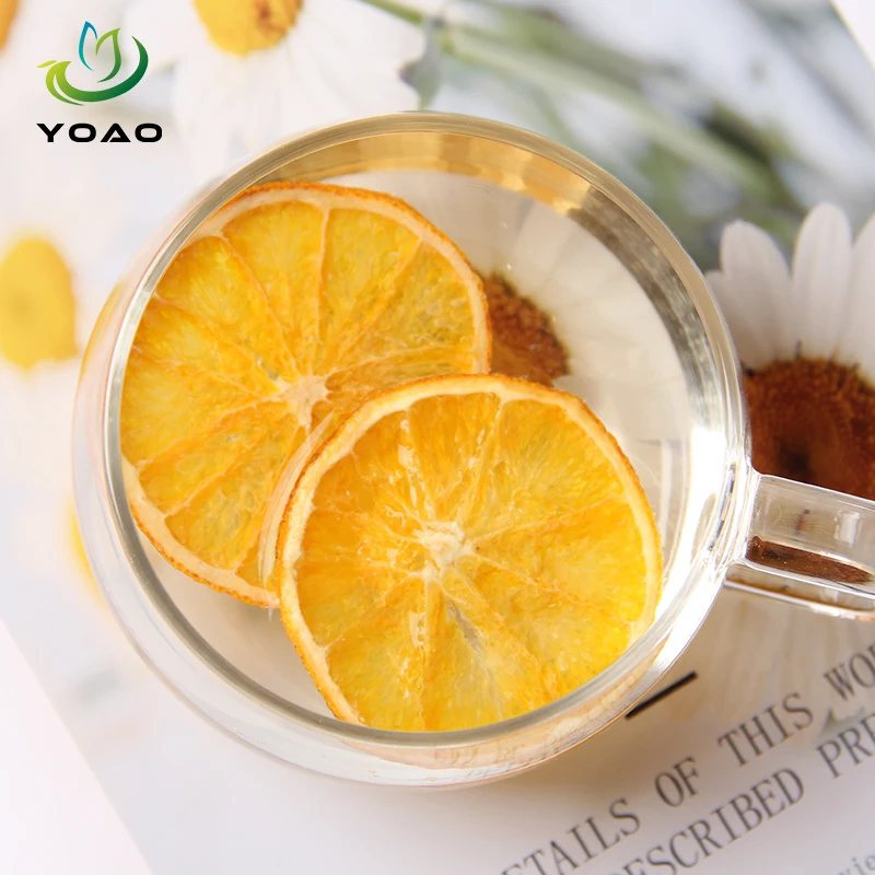 High Quality Dried Orange Peels Edible Dried Fruit Orange Slice Tea Candle DIY Material