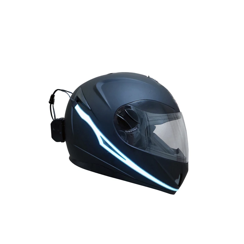 FMT-222 Helmet EL light tape LED Safety Glowing Tape for Helmet DIY Light Sticker Blade rechargeable battery
