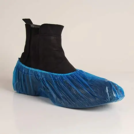 Disposable Cpe WaterProof Non Slip Plastic Shoe Covers