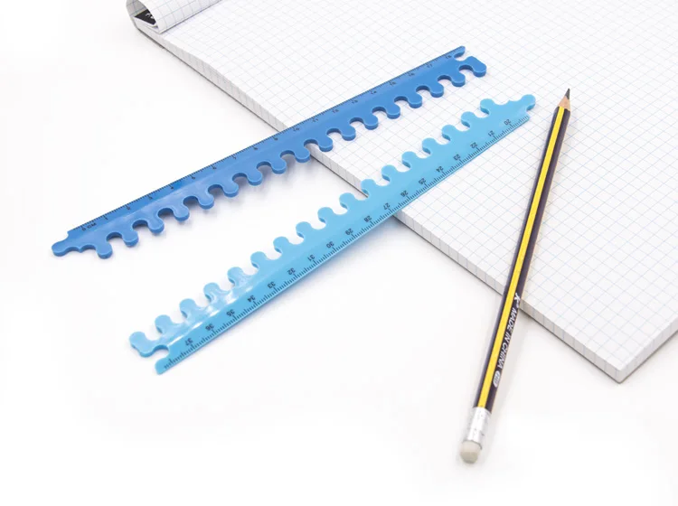 innovative 2 in 1 straight ruler 20 cm ruler plastic in inches straight ruler for kids