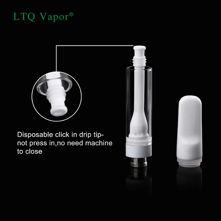 
high quality and fast shipping cbd oil cartridge filling machine ceramic coil 1g cbd vape atomizer 