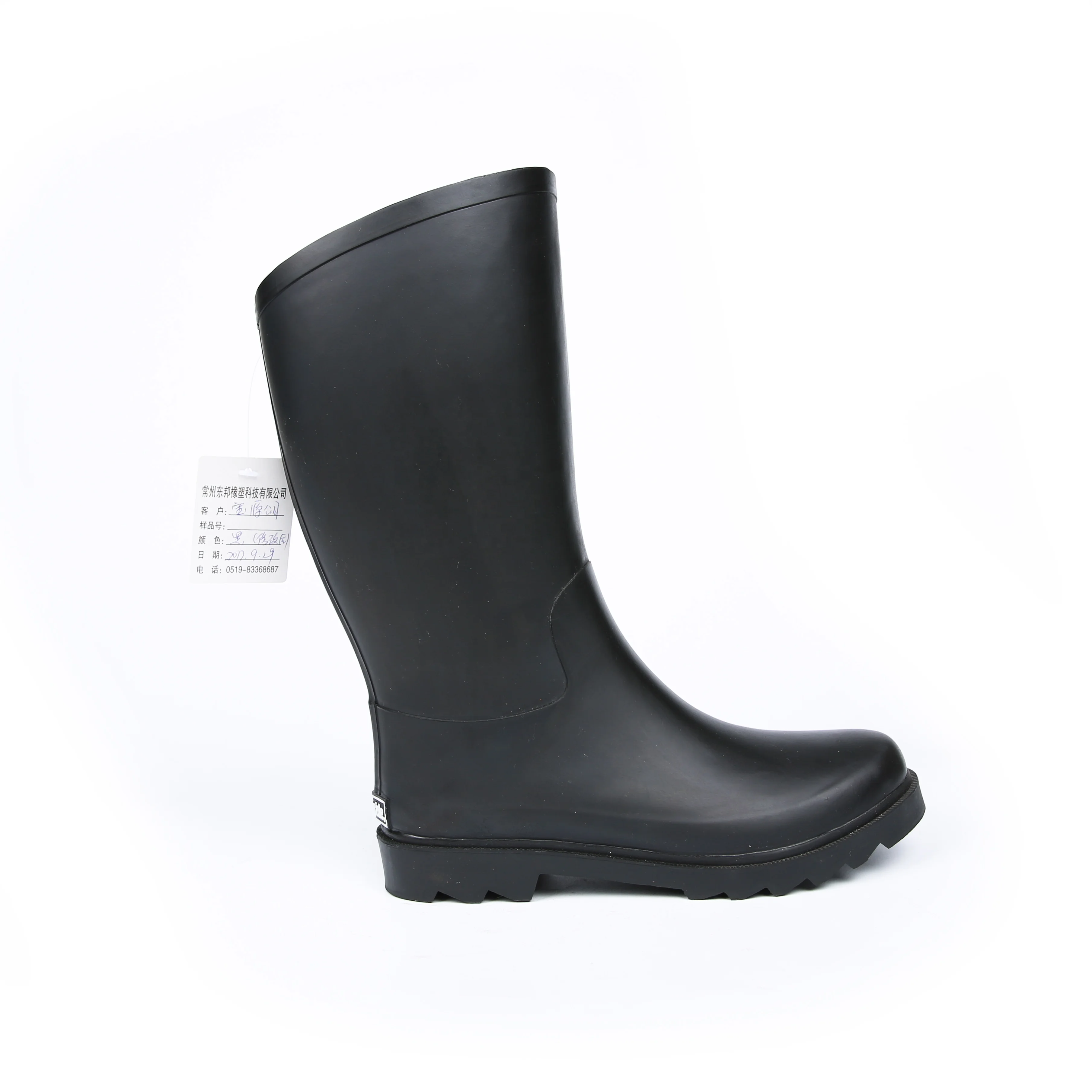 Лидер продаж, модные Нескользящие непромокаемые женские сапоги до колена, резиновые сапоги для верховой езды