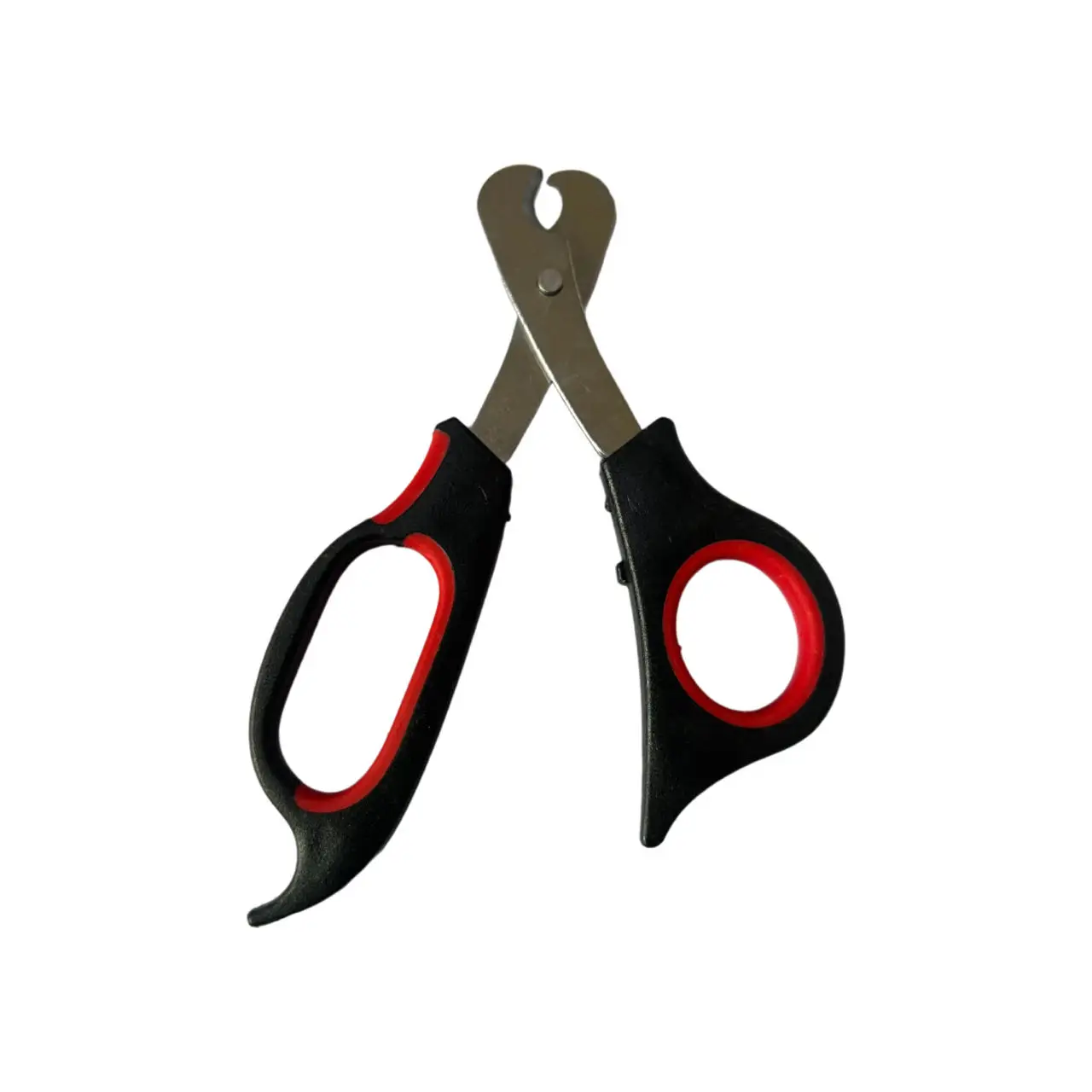 Rubber Coated Anti Slip Handle Sharp Safe Stainless Steel Blades Pet Dogs Cats Nail Toe Claw Cutting Clippers